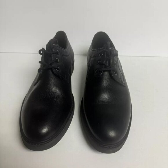 Hush Puppies Mens Detroit Plan Toe Oxford Black Size 10 M main image 4